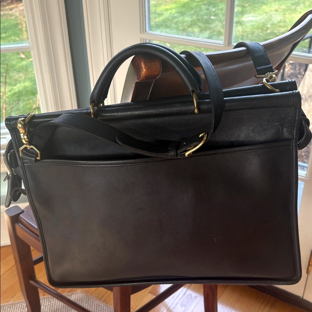 Vintage Coach Beekman 5266  Unisex 2 - Way Messenger/Laptop Bag - Picture 2 of 13